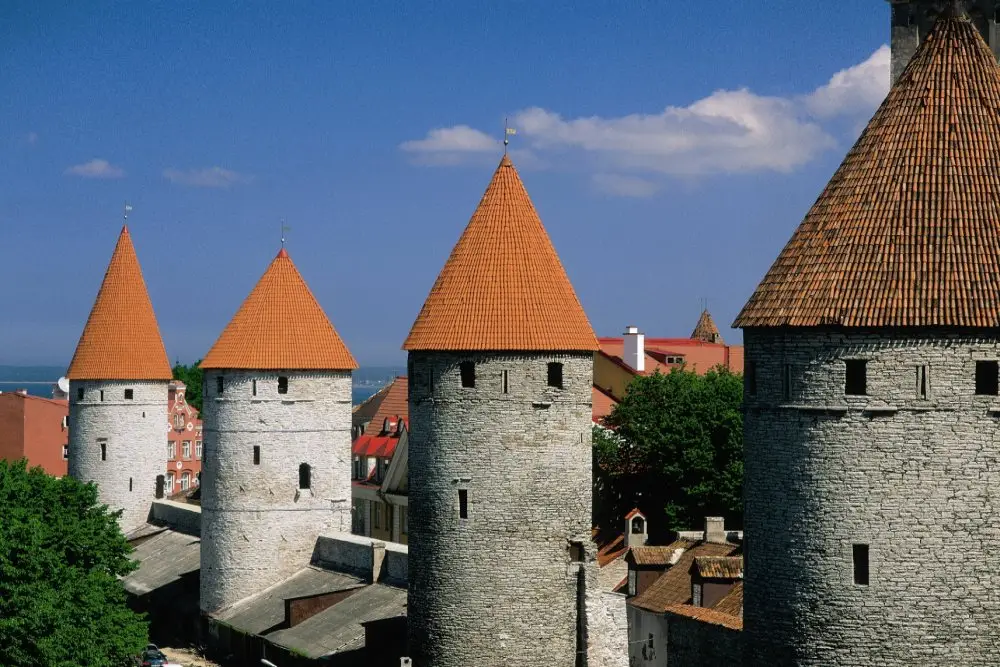 Tallinn - Türme der Stadtmauer